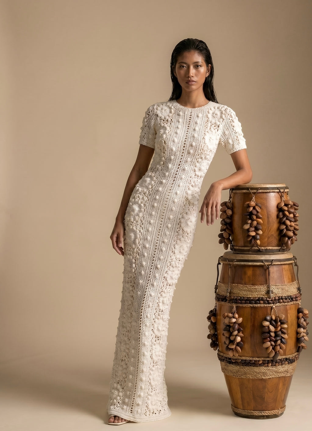 Vestido longo LIBELULLE