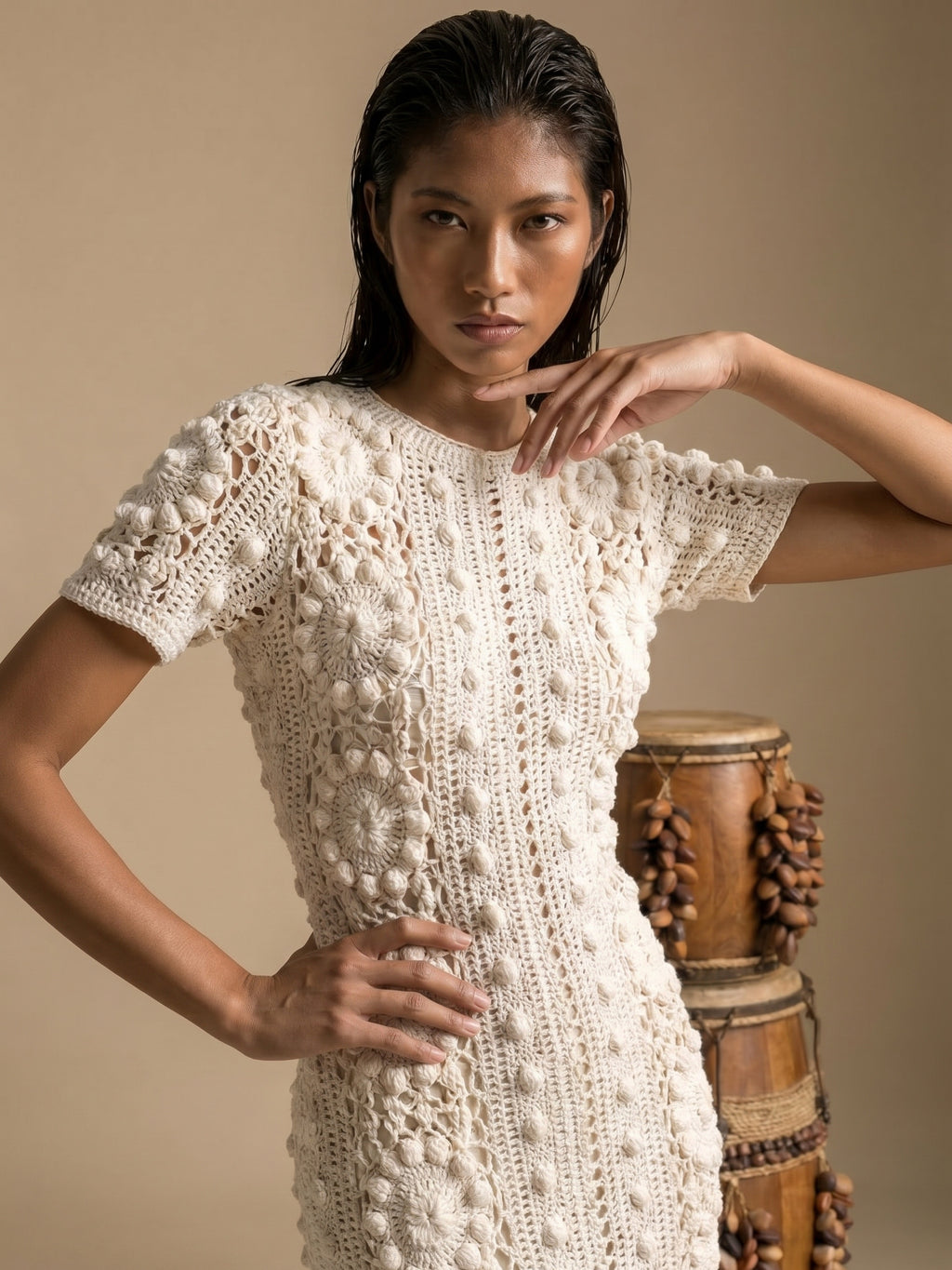 Vestido longo LIBELULLE